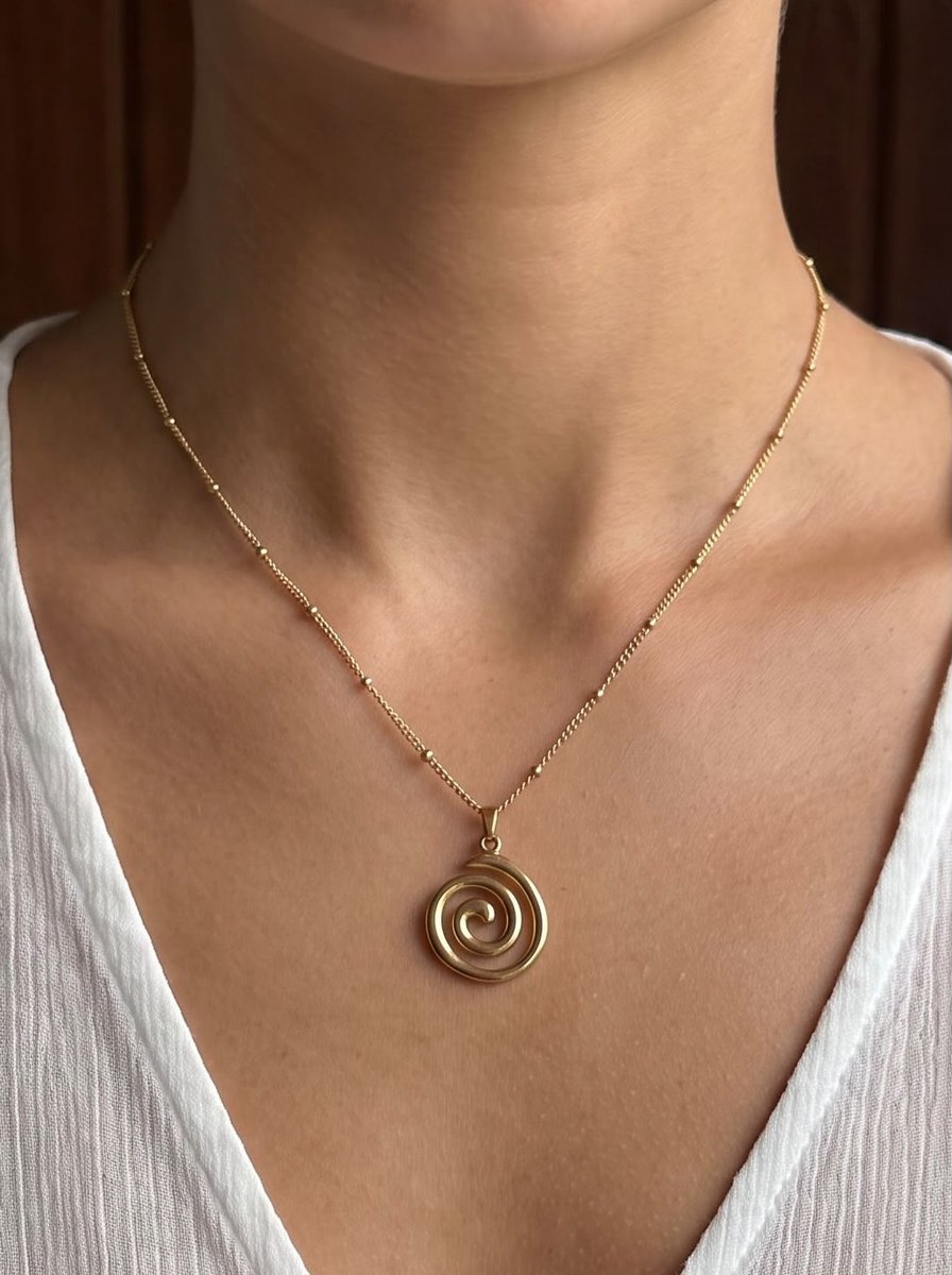 Anelplus Gouden Ketting voor Dames – Stijlvolle Halsketting – Elegant Design – Perfect Cadeau