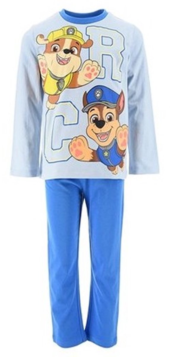 Paw Patrol Jongens Pyjama-set Katoen Blauw Maat 110