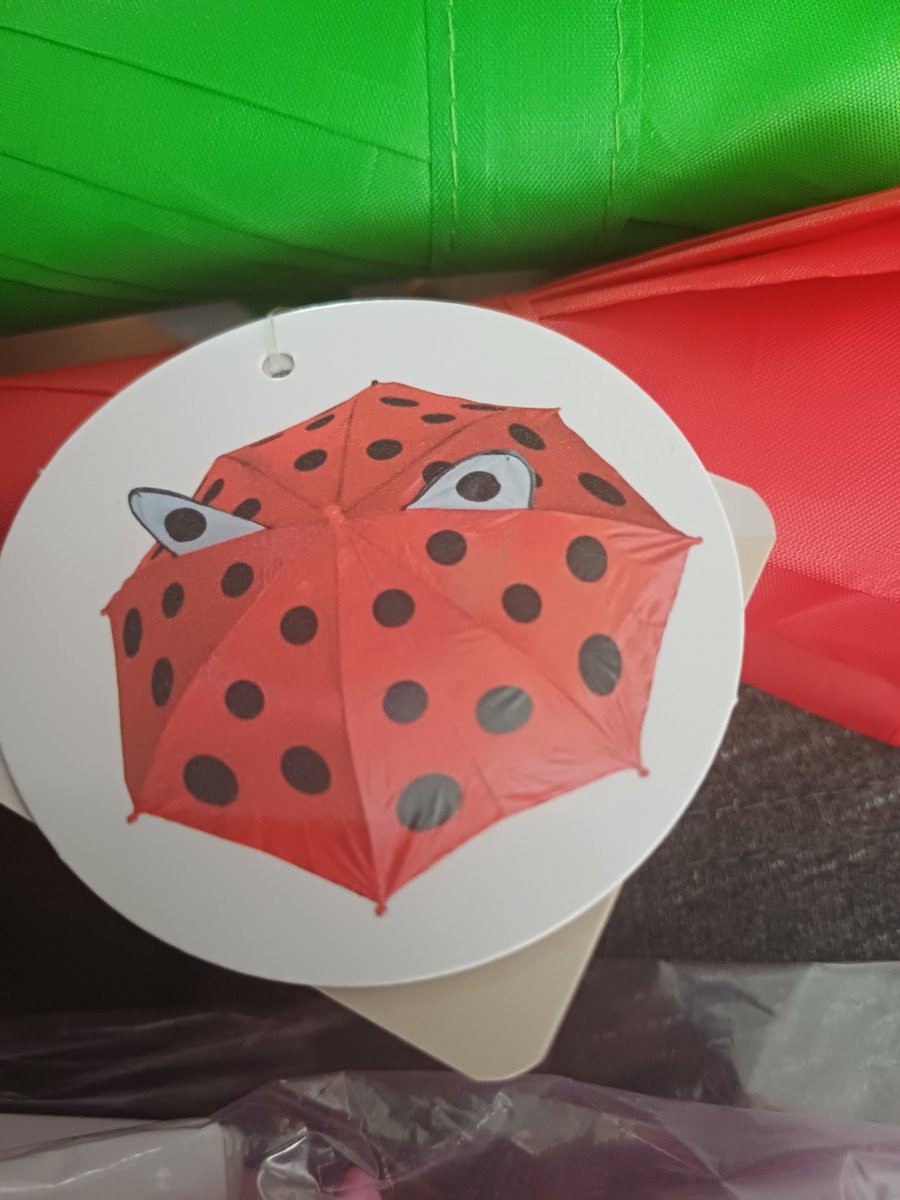 Kinderparaplu lieveheersbeestje