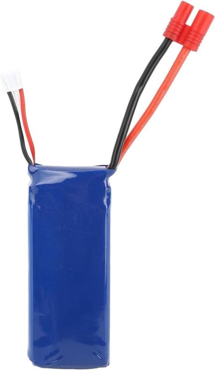 - 2500mAh 7.4V RC Drone Lipo Batterij - Langere Levensduur - Overlading Voorkom - Stabiele - Ontworpen voor X8C Drone - Batterij - Geschikt voor - Rood Model.