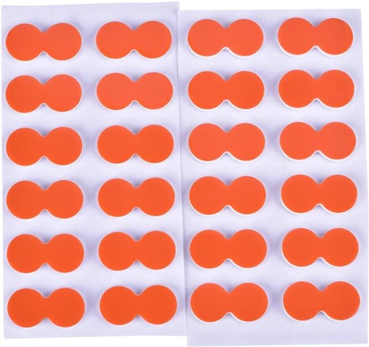 - Zelfklevende schuimvliegen stick strike indicatoren - Vliegen bestrijden - Oranje - Insecten vangen - Pak van 24 - Geschikt voor binnen en buiten - Opvallend design