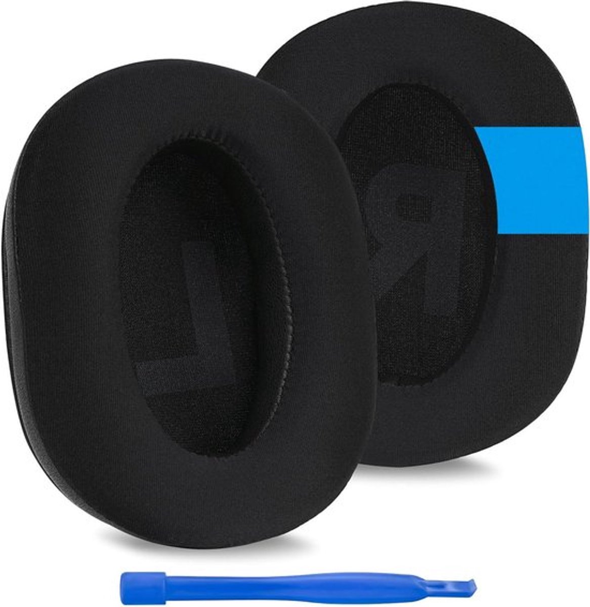 Oorkussens voor Hoofdtelefoon - Vervangende - Cooling Gel - Zwart - G Pro X - G433 - G233 - Geschikt voor Logitech Headsets - Zwart oorhoezen