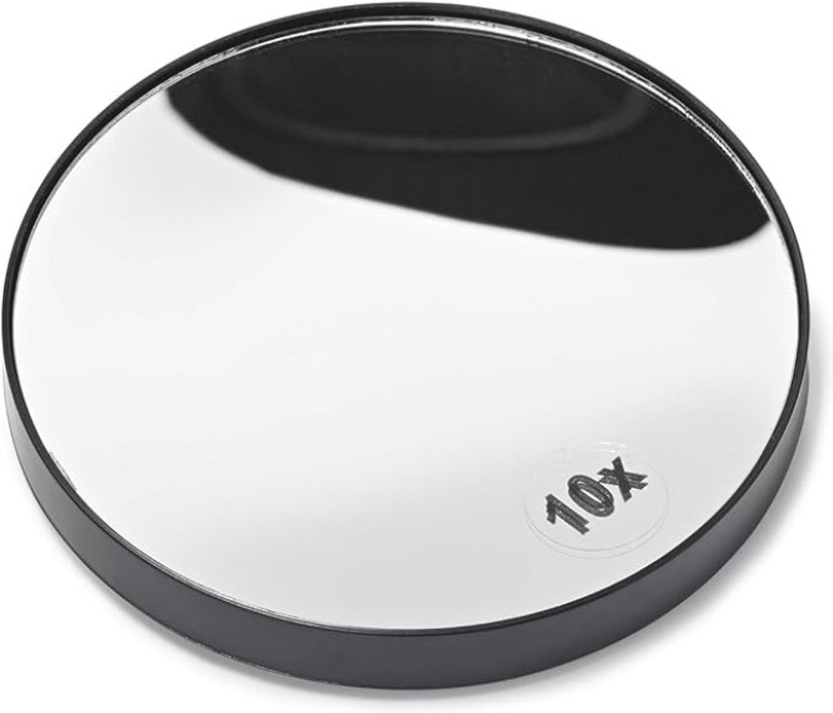 Zelora 10x Vergrotende Make-up Spiegel Rond met Zuignappen