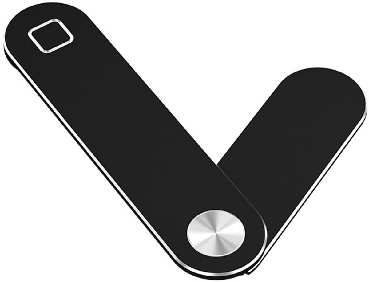 Fyfanie - Magnetische Telefoonhouder voor Laptop, Vouwbaar Roteerbaar Uitbreidingsstandaard voor Dubbel Scherm Werk- Zwart