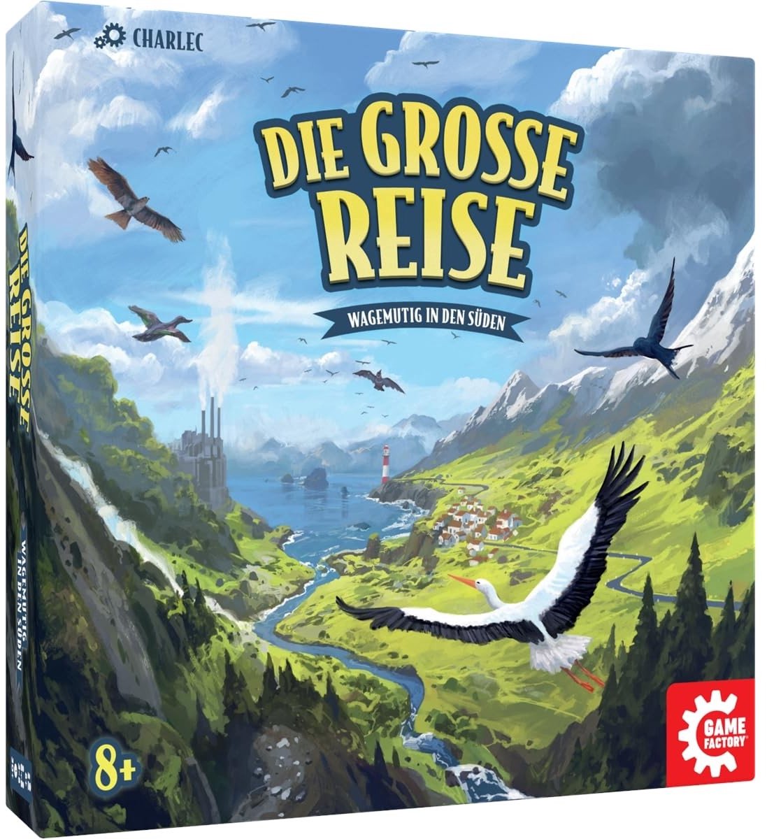 Solidchoice - De Grote Reis Bordspel voor 2 tot 4 Spelers