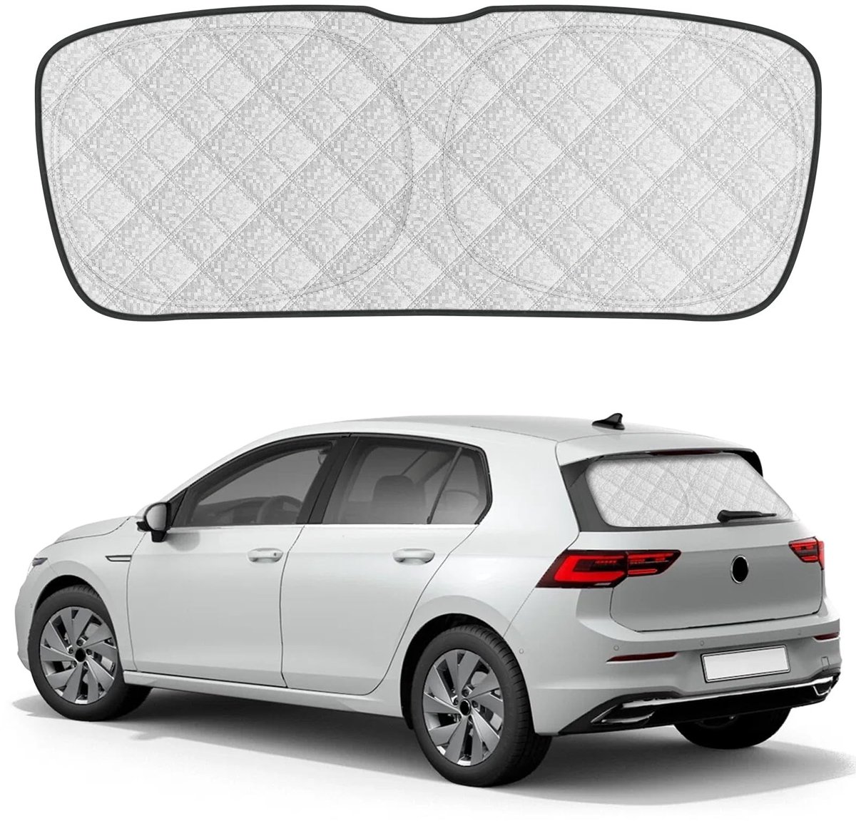 Solidchoice - Achterruit Zonnebescherming voor VW Golf MK8 2019-2026