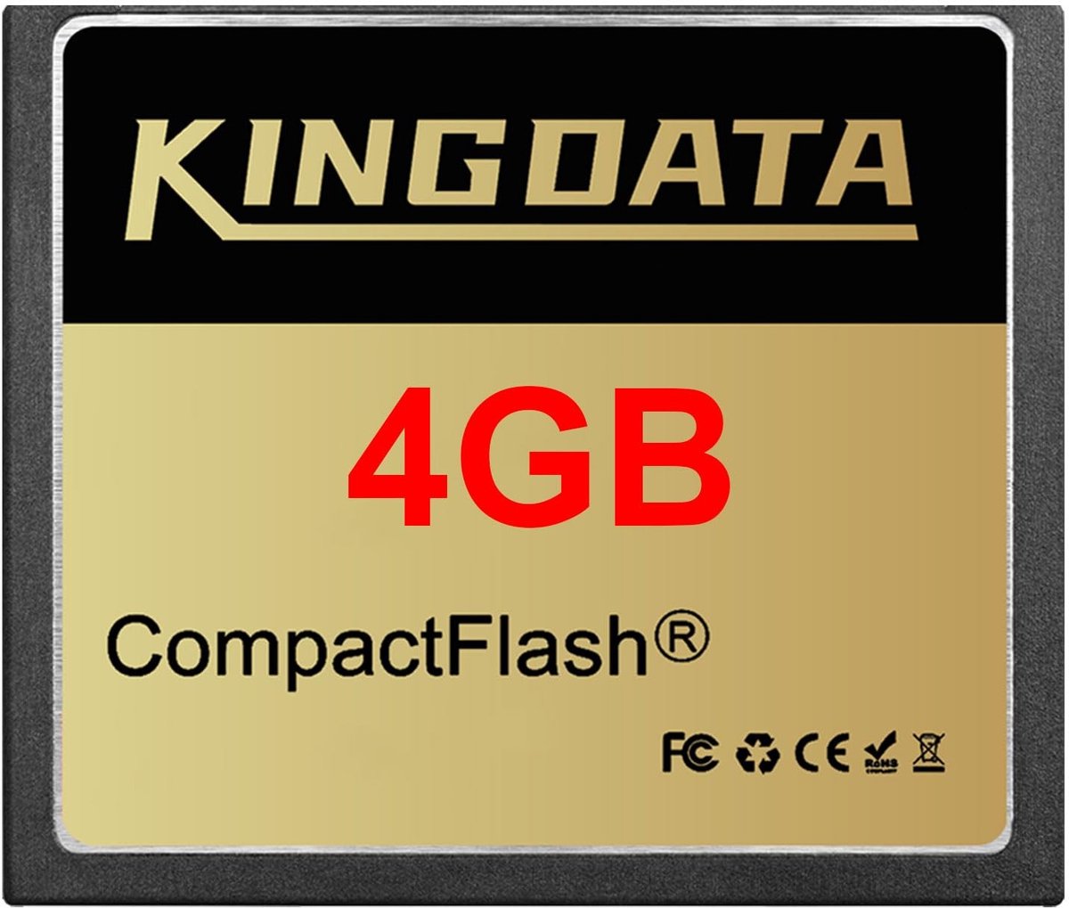 Solidchoice - CompactFlash Kaart 4GB voor Vintage Digitale Camera's