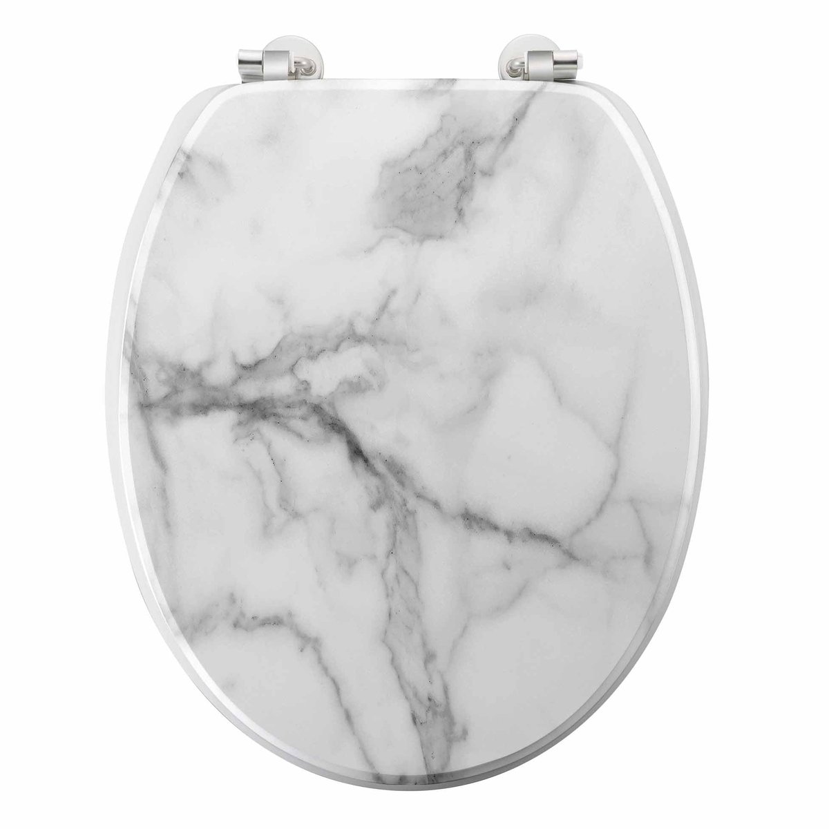 Solidchoice - Toiletkussen 37 x 45.5 cm in Grijs