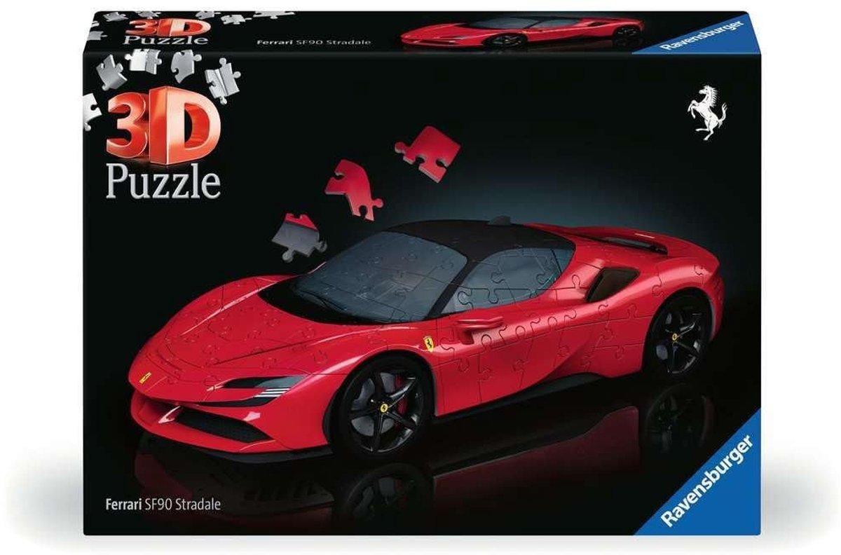 Solidchoice - 3D Puzzel 108 Stukken Ferrari SF 90 Stradale