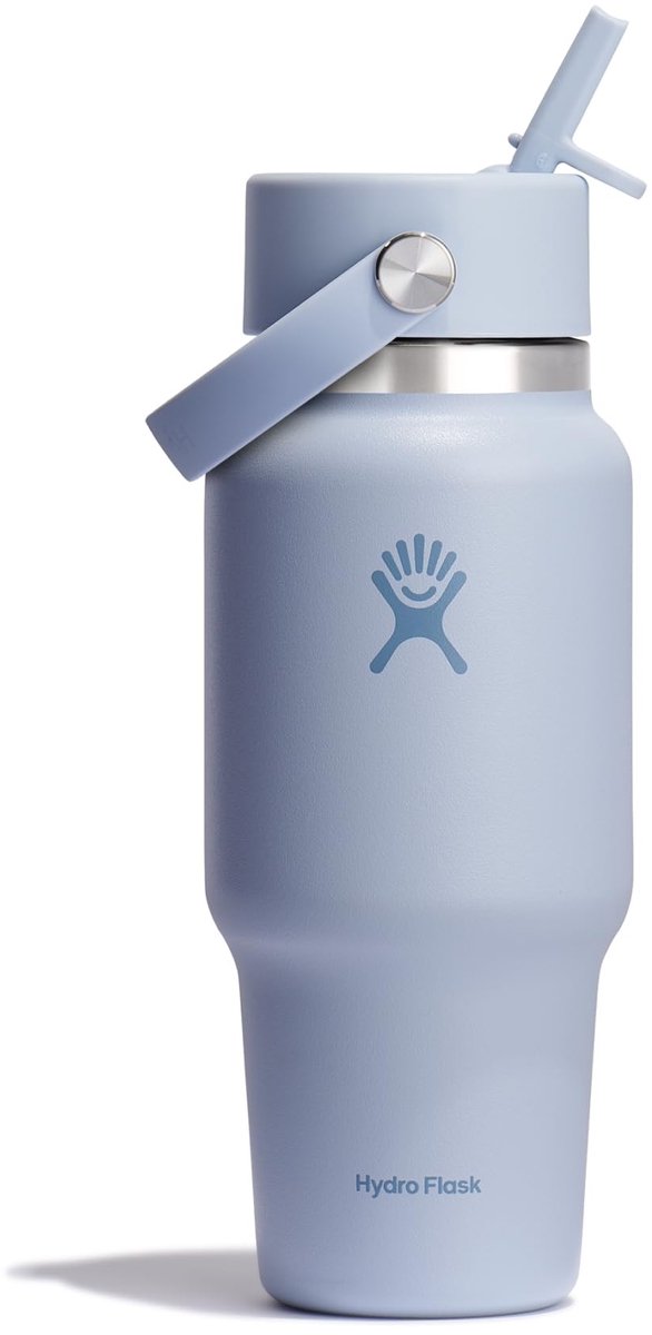 Solidchoice - Flex Straw Reishydratatiefles 710 ml - Lekvrij en Geïsoleerd
