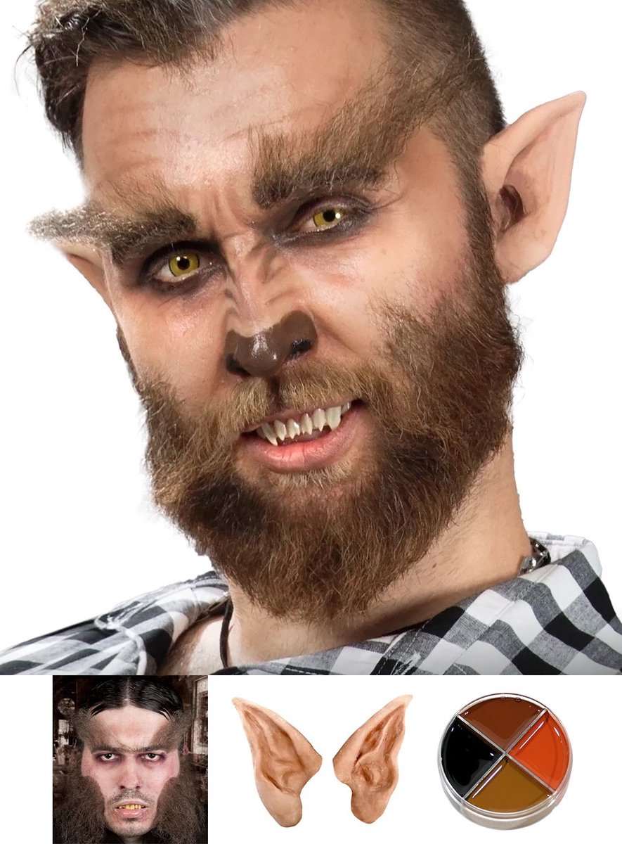 Make-up Set Hipster Weerwolf