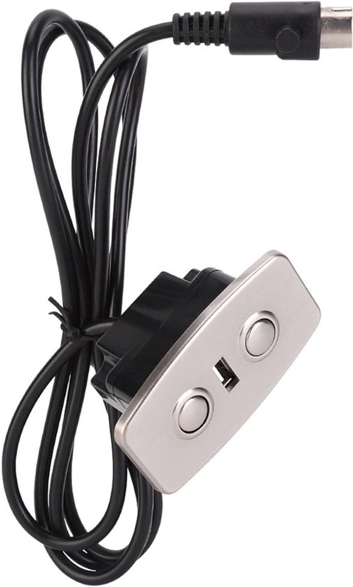 Elektrische Armstoel met Handcontroller en Dubbele USB Aansluiting, LED Display en 2 Knoppen voor Gemakkelijk Gebruik en Controle van Uw Meubels