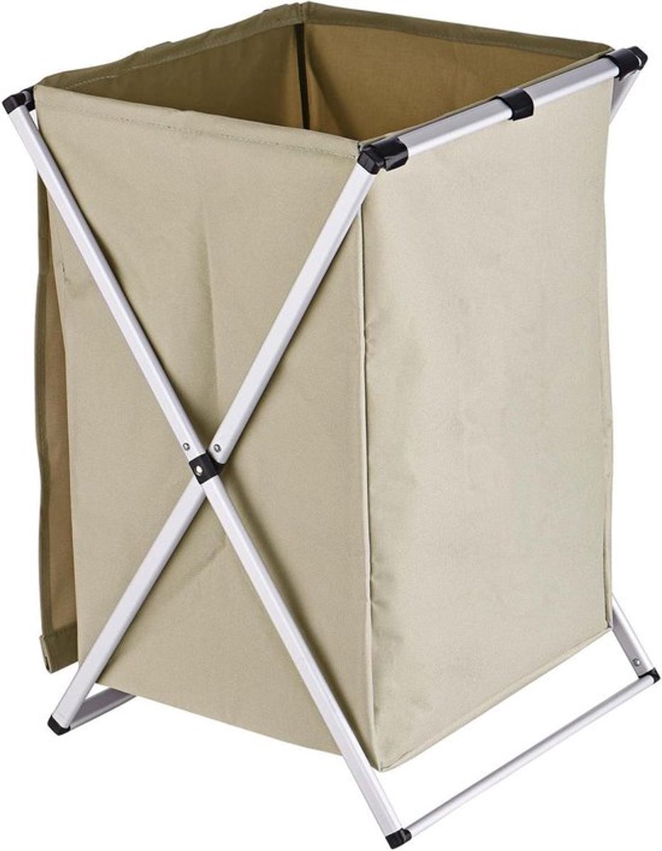 Vouwbare Wasmand met Deksel, Waterdichte Kledingverzamelaar voor Badkamer en Slaapkamer, 58 x 38 x 38 cm, Ruimtebesparend en Praktisch