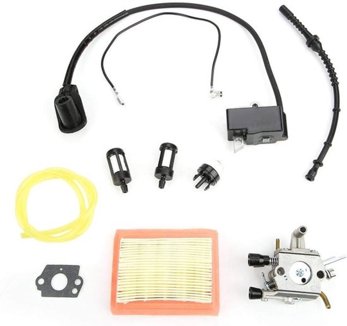 Carburateur met Ontstekingsspoel en Luchtfilters voor Betonnen Zaagonderdelen FS120 FS200 FS250 FS300 FS350