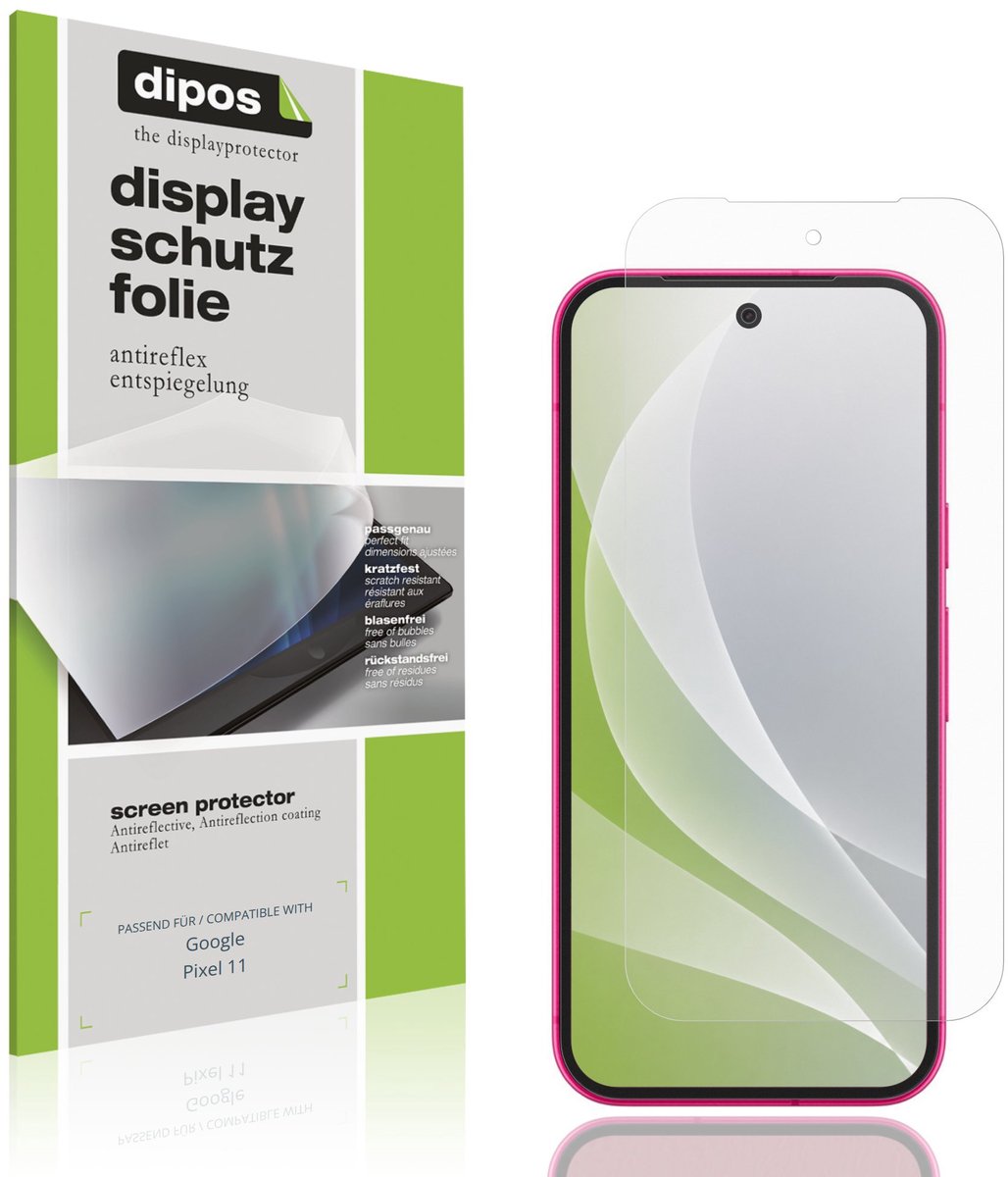 dipos – 4x Matte Beschermfolie geschikt voor Google Pixel 11 | Krasbestendige & antireflecterende Screenprotector Ultra-Thin