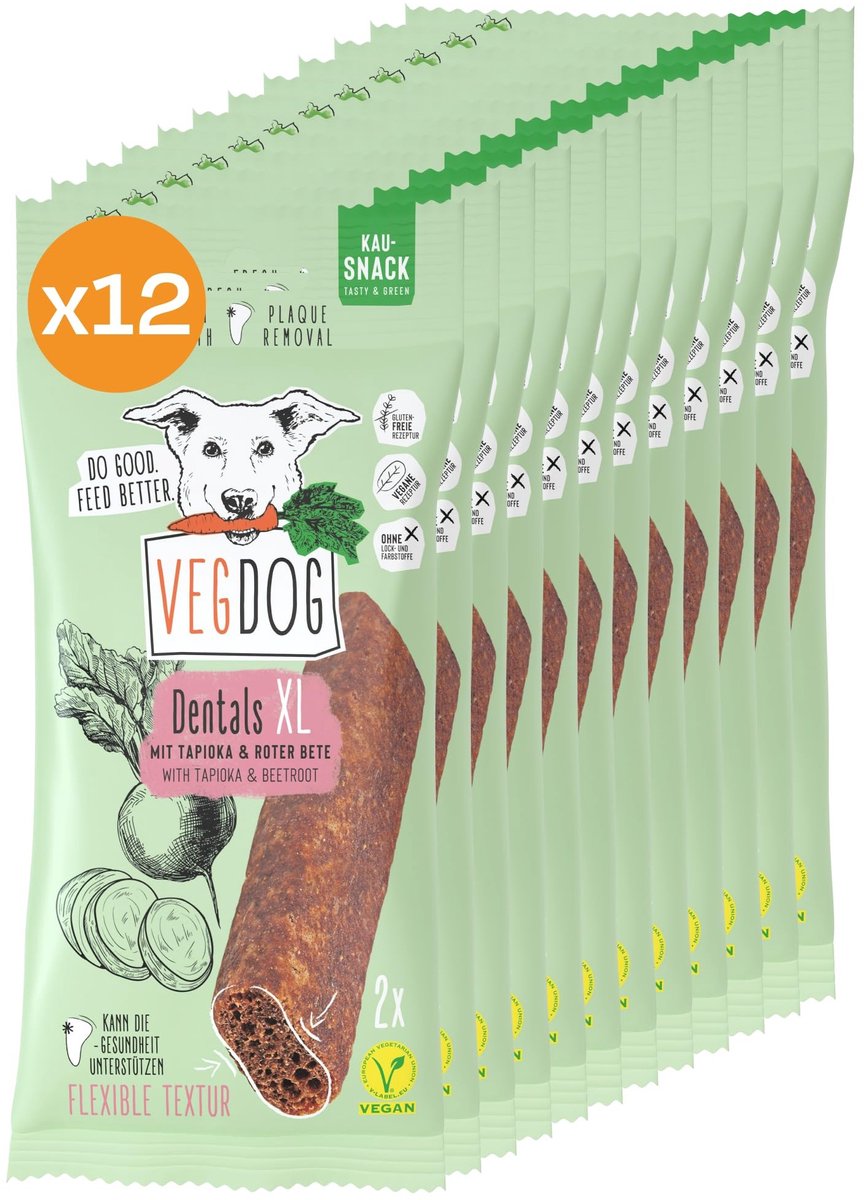 Solidchoice - Hypoallergene Kauwsnacks voor Grote Honden, Vegan en Gezond
