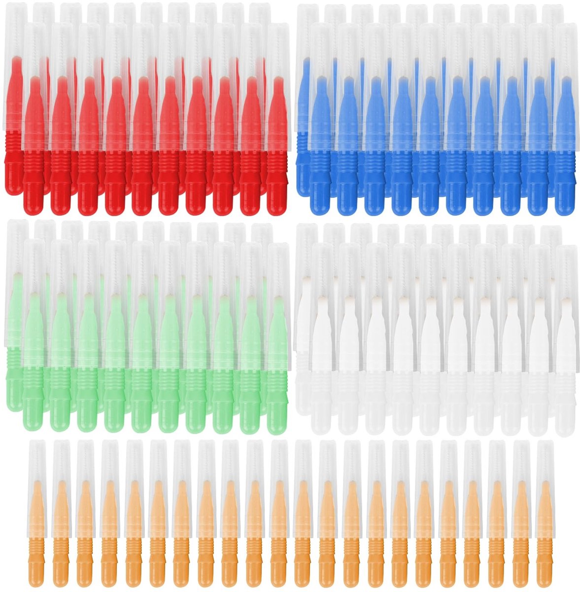 Solidchoice - 100 Stuks Interdentale Borstels voor Tandenreiniging