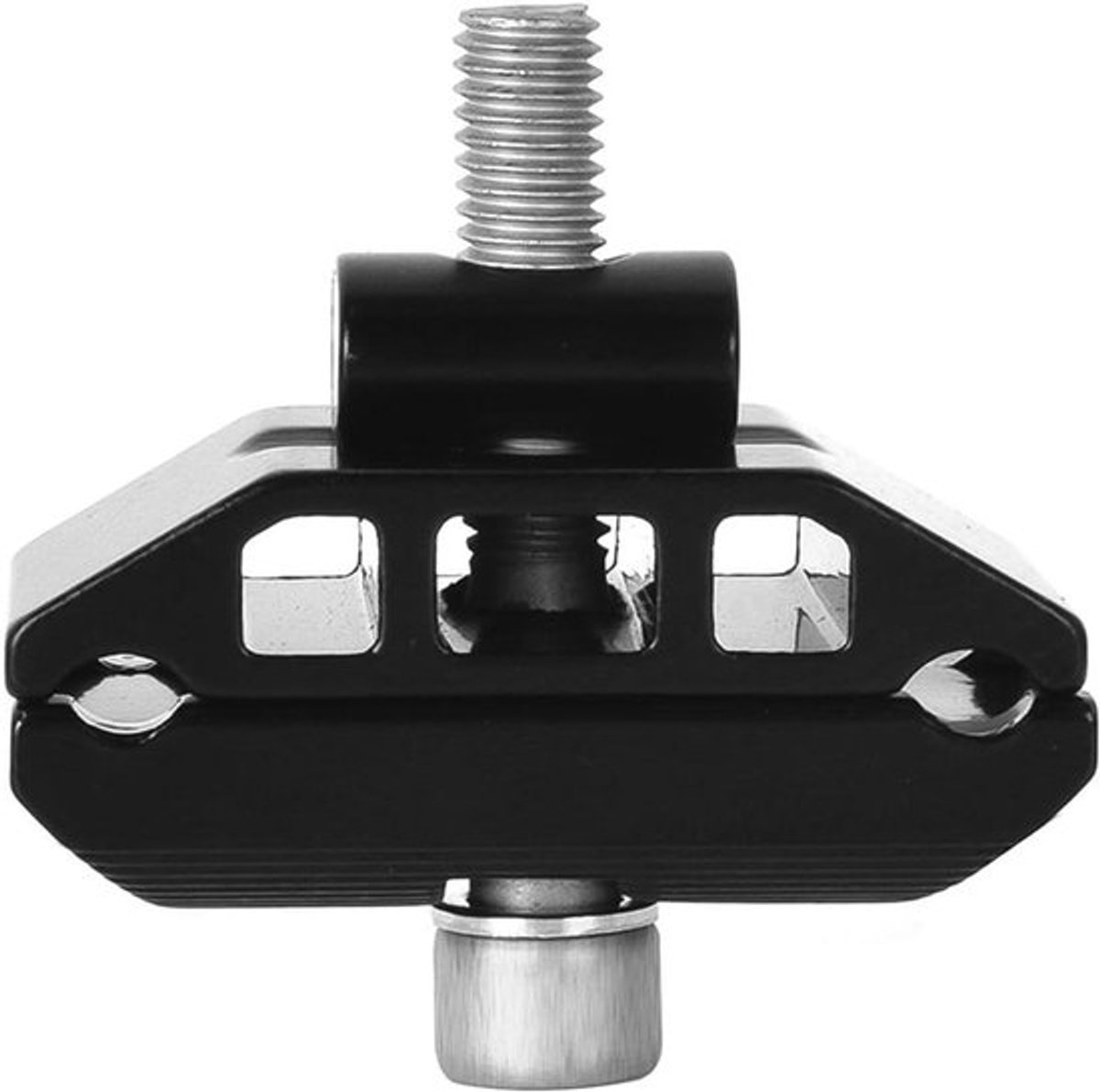 Fietszadelpenklem - Fietszadelbuiskop - Fietsonderdelen - Aluminiumlegering - Accessoires - Racefiets, Mountainbike - Zwart.