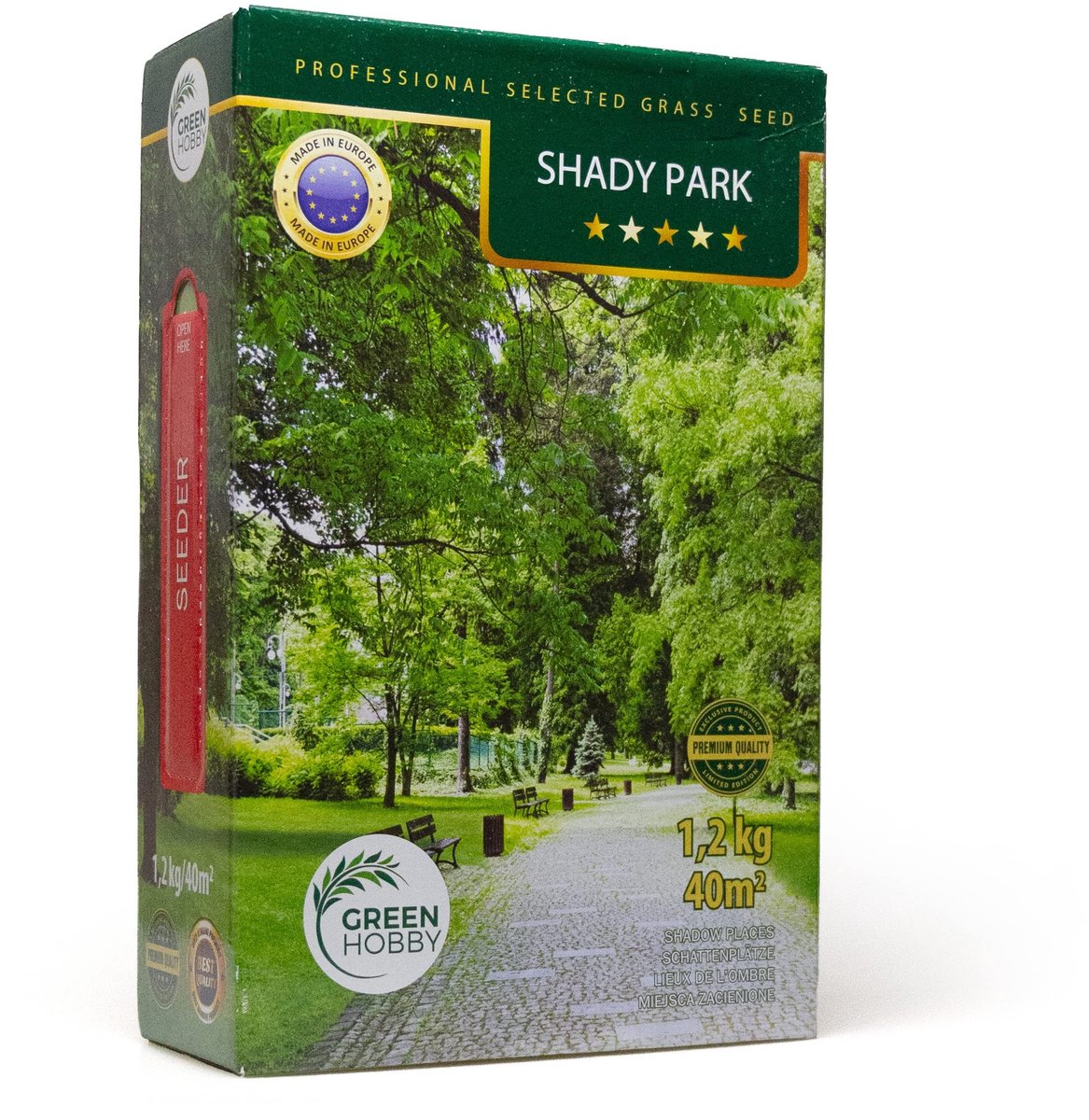 Solidchoice - Premium Graszaad voor Schaduwrijke Tuinen, 1.2 kg