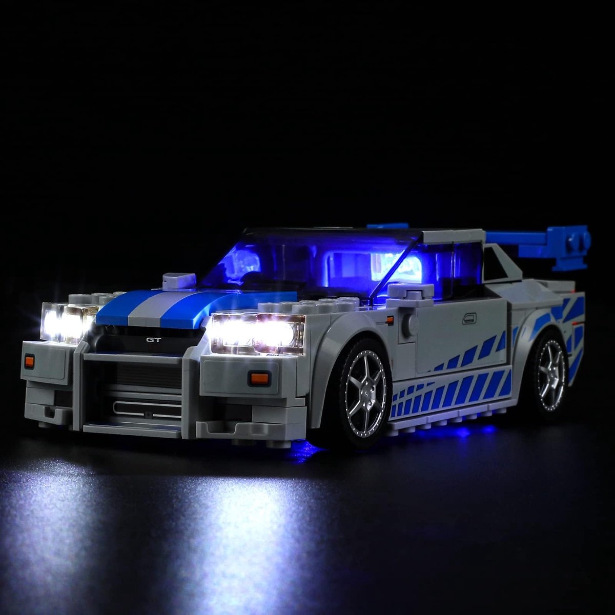 Solidchoice - LED Verlichting voor Lego-76917 Speed 2 Fast 2 Furious – Nissan Skyline GT-R (R34)
