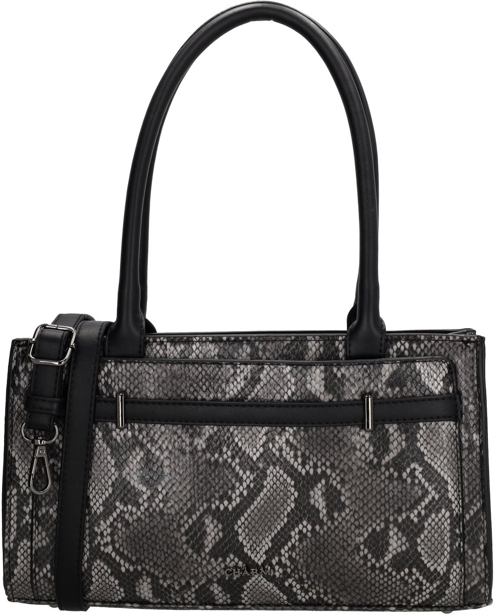 Charm London Sahara Schoudertas - Zwart