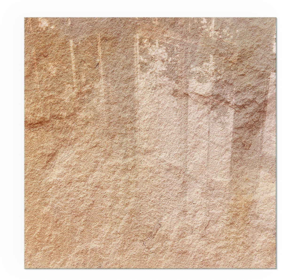 ArtPrintCavePlaat onder houtkachel - 60x60cm - Vloerplaat voor kachel - Kachel vloerplaat Beige - Vloerplaat openhaard