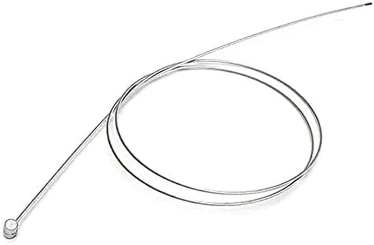 Reparatieset Universeel - Koppelings-/Remkabel - 2 x Gaskabel 2 m - Inclusief Kabelbinder - Hoogwaardig Staal - Duurzaam en Slijtvast - Kabelset
