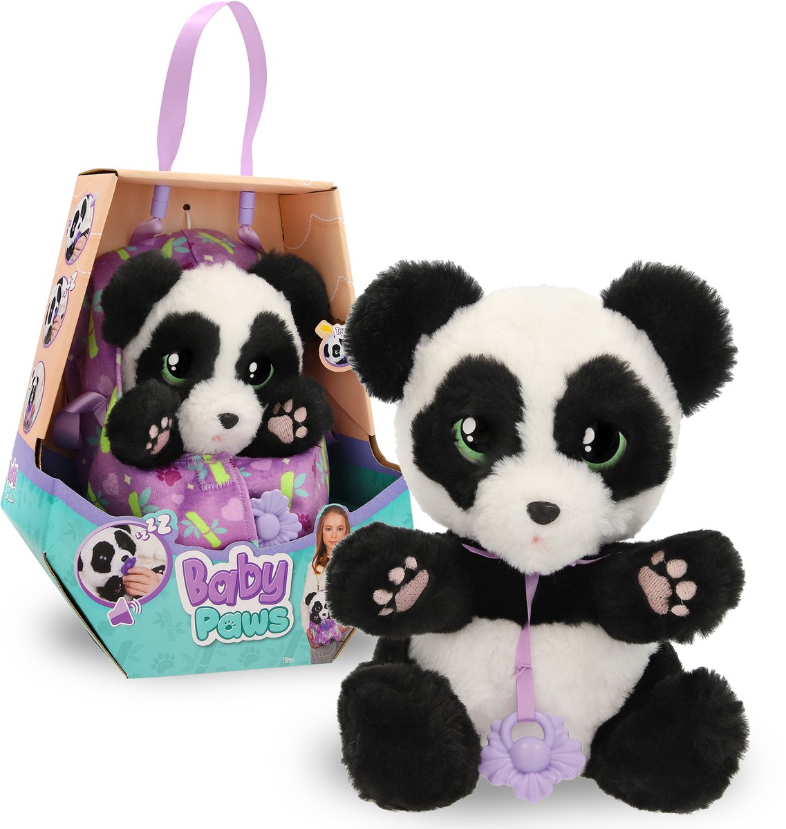 Baby Paws Panda - Interactieve Panda Pluche