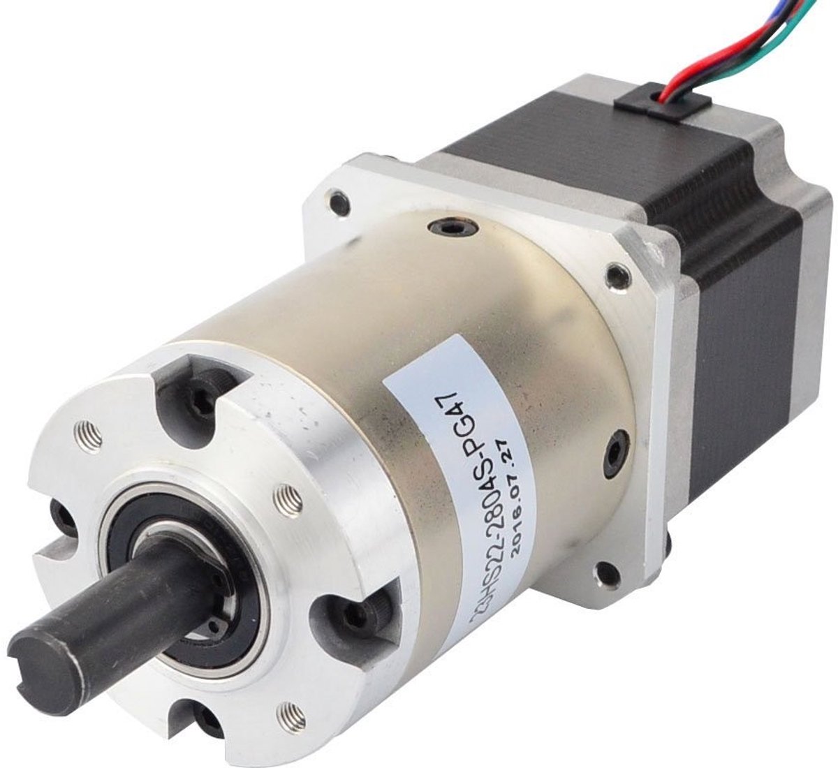 Solidchoice - Nema 23 Steppermotor met 2.8A en Planetair Overbrengingsmechanisme