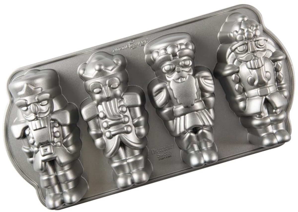 Solidchoice - Mini Cakevorm met Nutcracker Thema van Gietaluminium