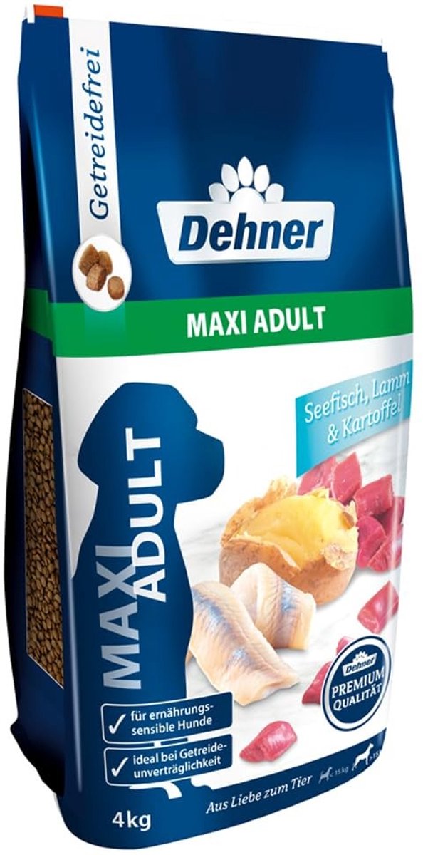 Solidchoice - Droog Hondenvoer voor Grote Honden met Zeevis en Lamsvlees