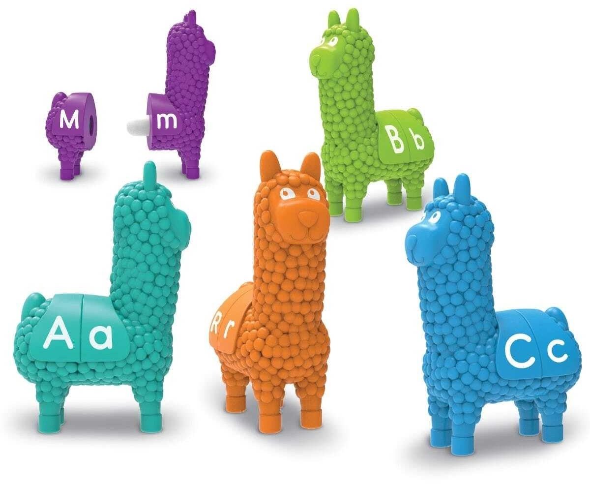 Solidchoice - Snap-n-Learn Llamas Fijn Motoriek Speelset voor Kinderen