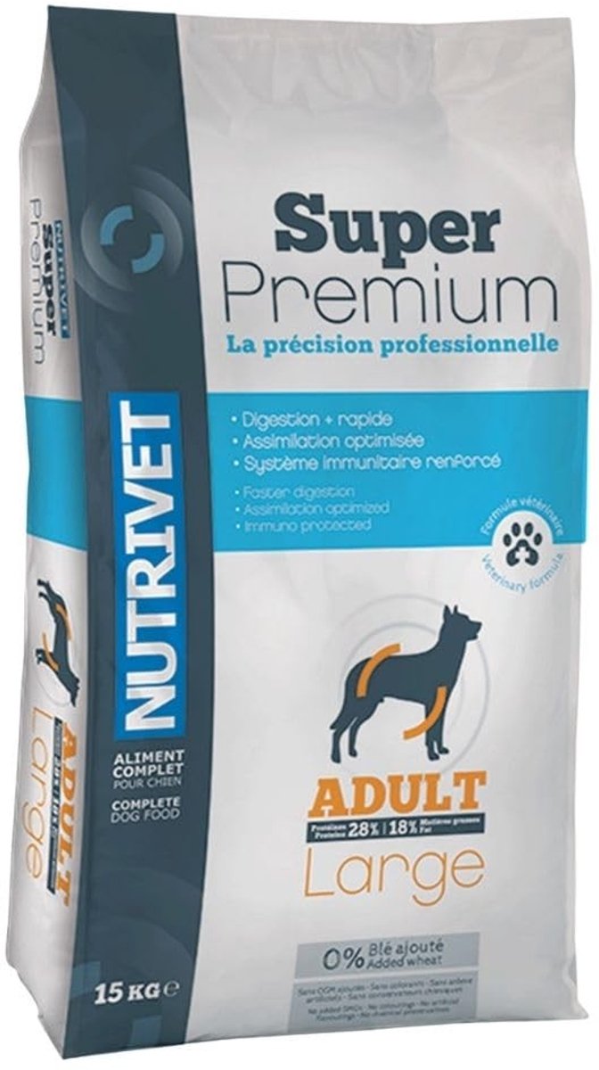Solidchoice - Super Premium Droog Hondenvoer voor Grote Rassen, 15 kg, Zonder Tarwe