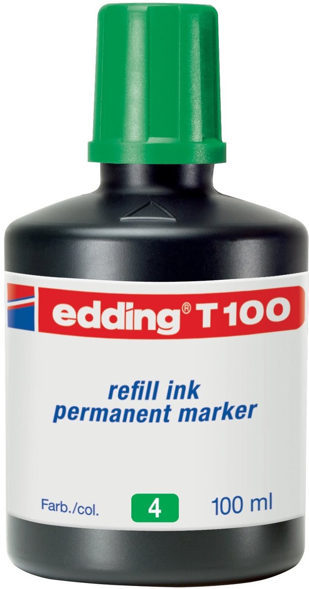 Solidchoice - 100 ml Navulinkt voor Permanente Markers in Groen