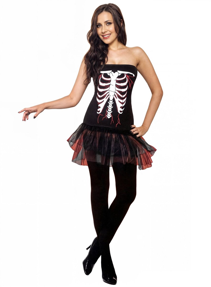 Skelet tutu jurk