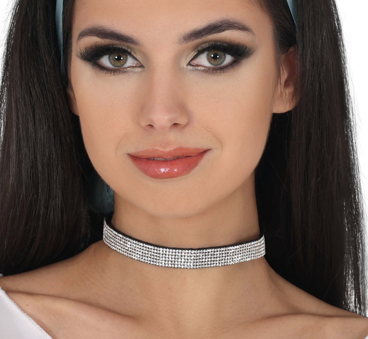 Disco Choker Zilver
