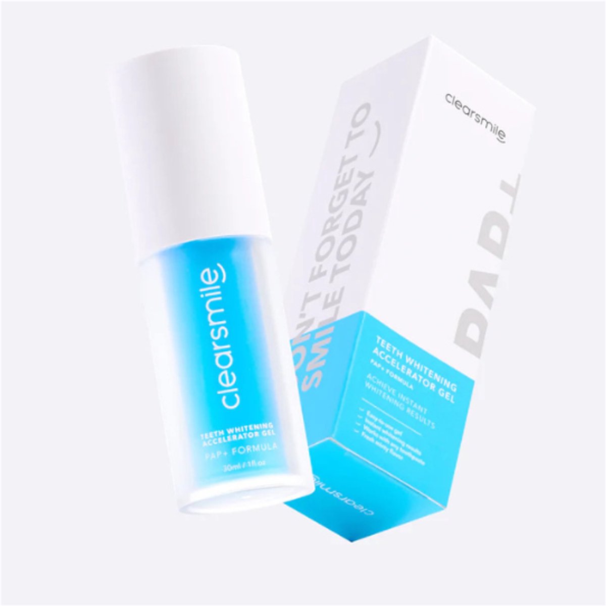 4x Clearsmile PAP+ Teeth Whitening Accelerator Gel - 30ml