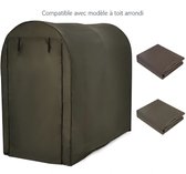 Fiets Tentdoek, steunframe niet meegeleverd, alleen de tentdoek is inbegrepen- waterdicht en UV-bestendig - Opbergtent voor fietsen, motoren en gereedschap -B120*D176*H163cm