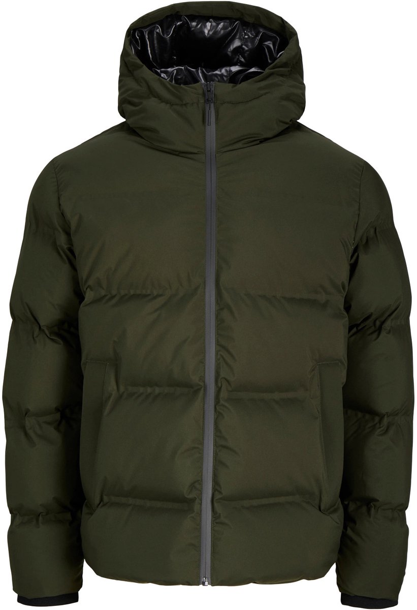 Jack & Jones - Heren Jas winter Payne Puffer - Groen - Maat M