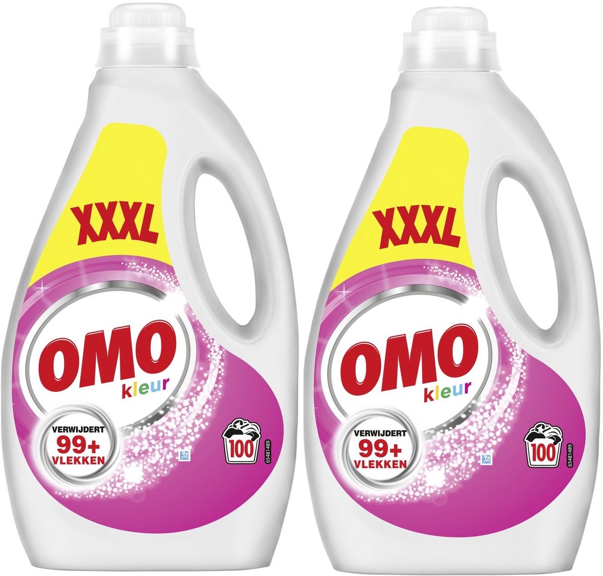 Omo Kleur 2 x 100 wasbeurten - 2 x 5 literfles - 2 Stuk