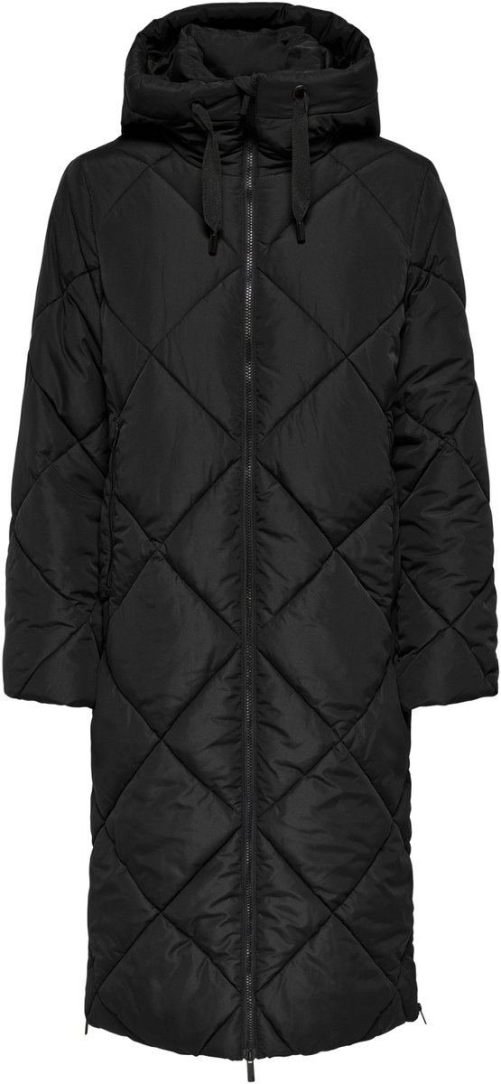 Only Jas Onlmaggi Long Hood Puffer Cc Otw 15373236 Black Dames Maat - S