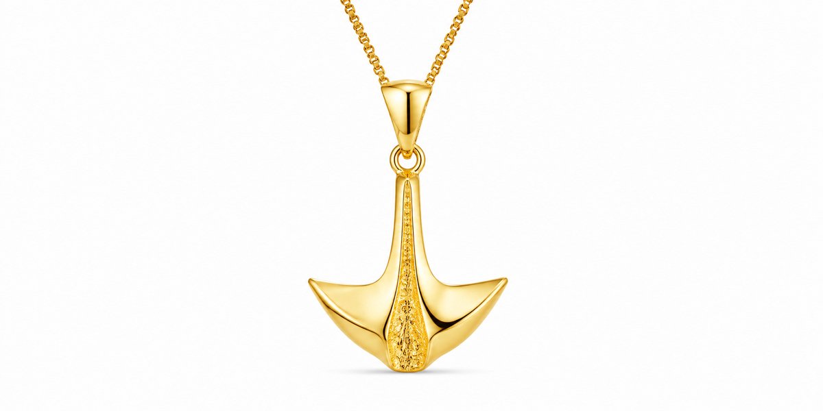 AuBor ®. Hanger. Goud. Rivier van goud.