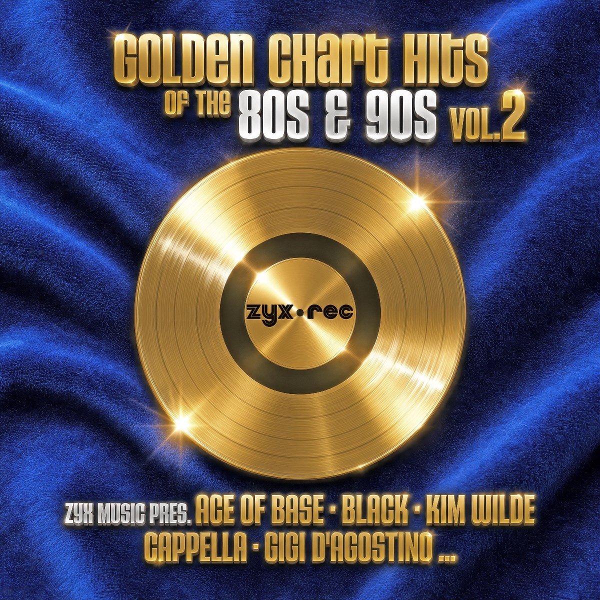 V/A - Golden Chart Hits Of The 80s & 90s Vol. 2 (CD)