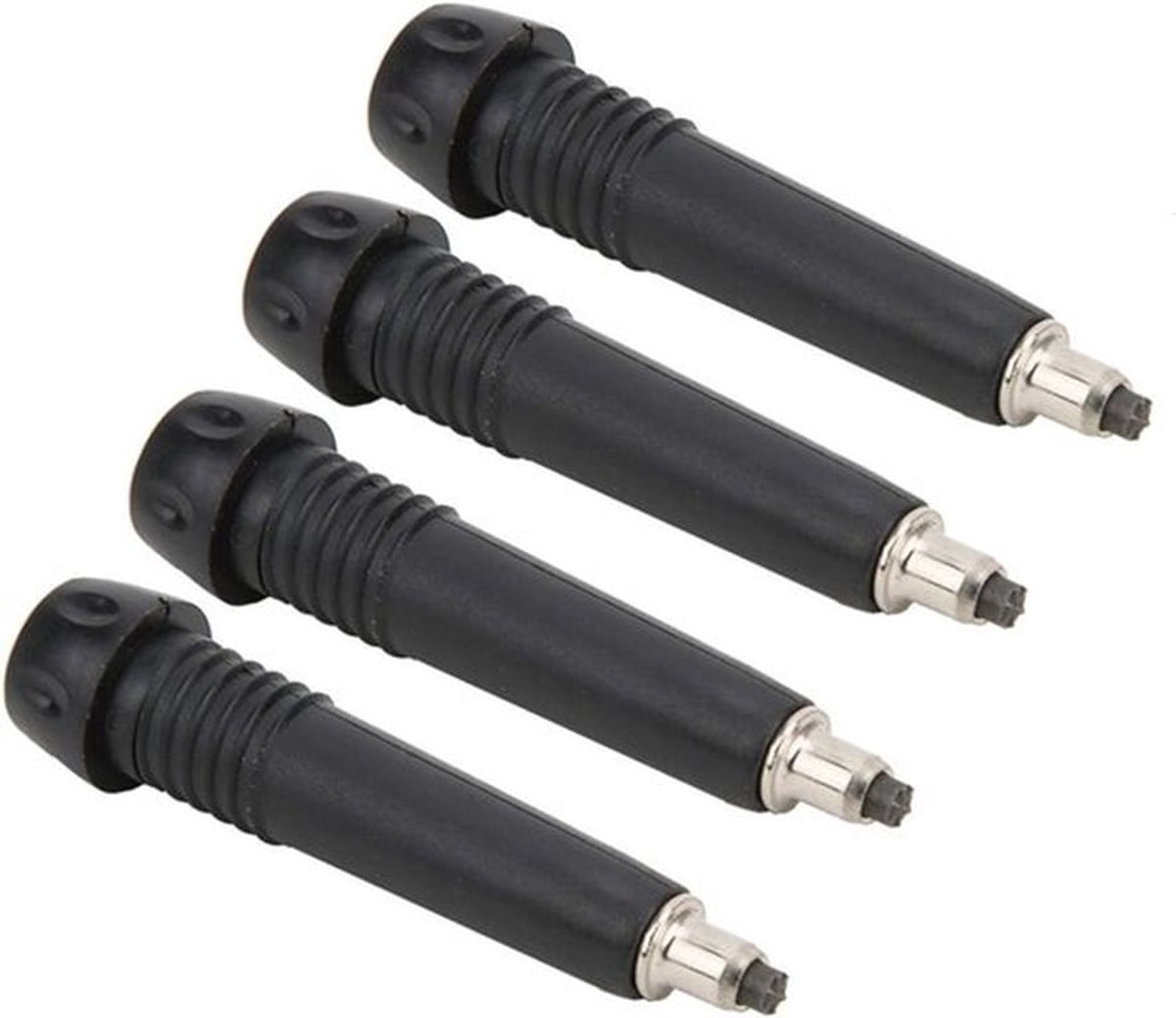 Alpenstock Tip Set - 4 Stuks, Draagbare Alpenstock Trekkingstok Tip voor Wandelen en Trekking