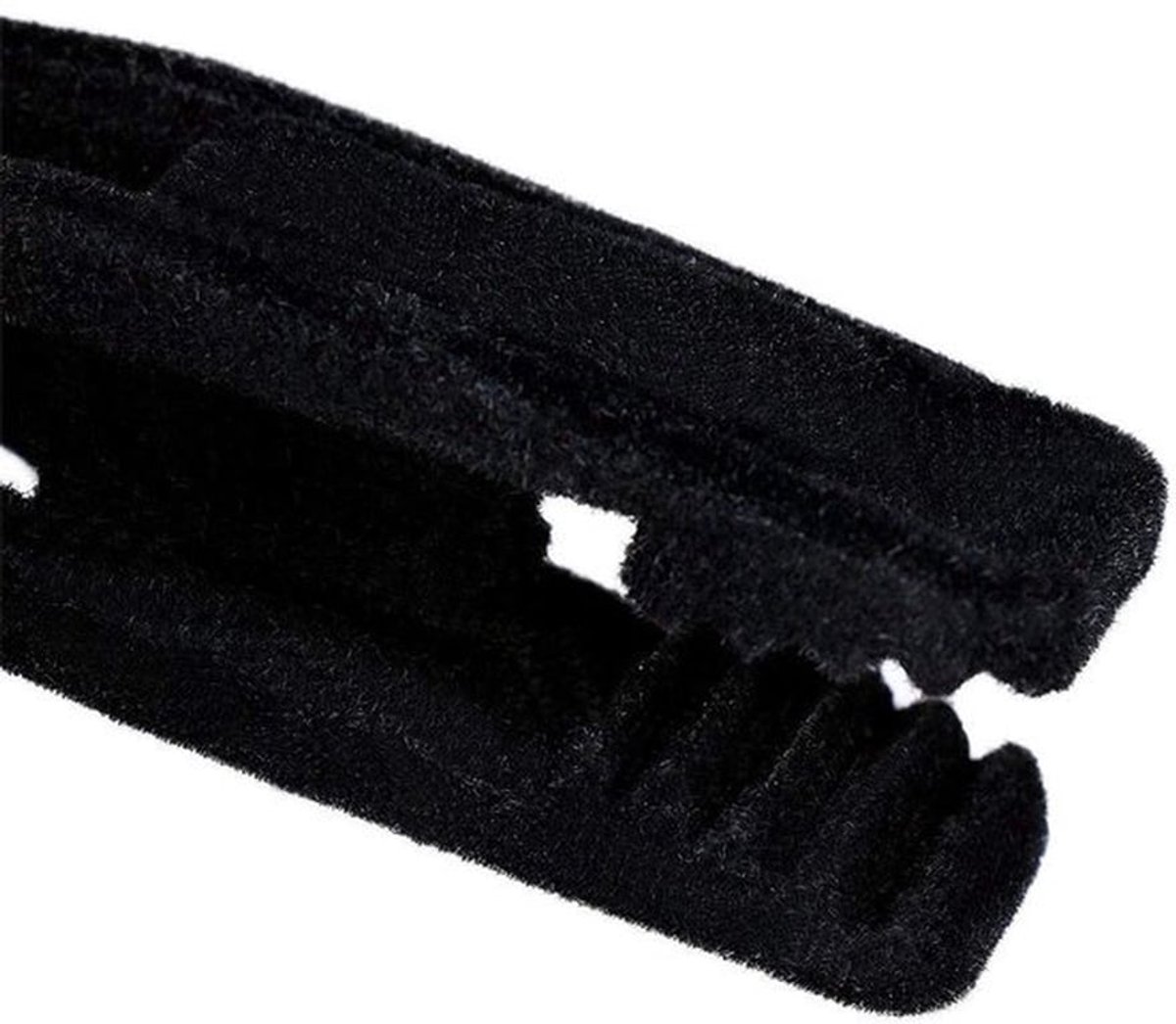 Fluwelen Hangers - Antislip Kleding Clips - Lichtgrijs - Sterke Vingerclips Set - Ideaal voor Rokken - 20 Stuks