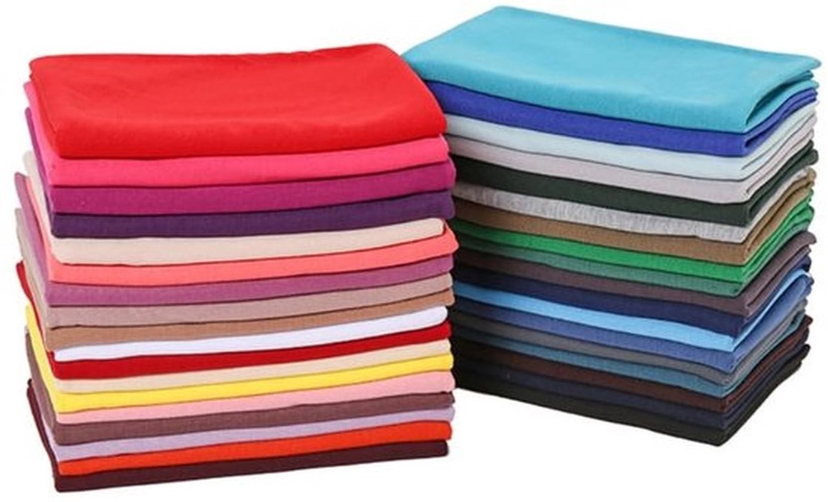 Damessjaal Effen - Hoofddoek - Zachte Stola - Oversized Dekensjaal - 180 x 80 cm - Voor Lente/Zomer/Het Hele Jaar Door - Sjaal