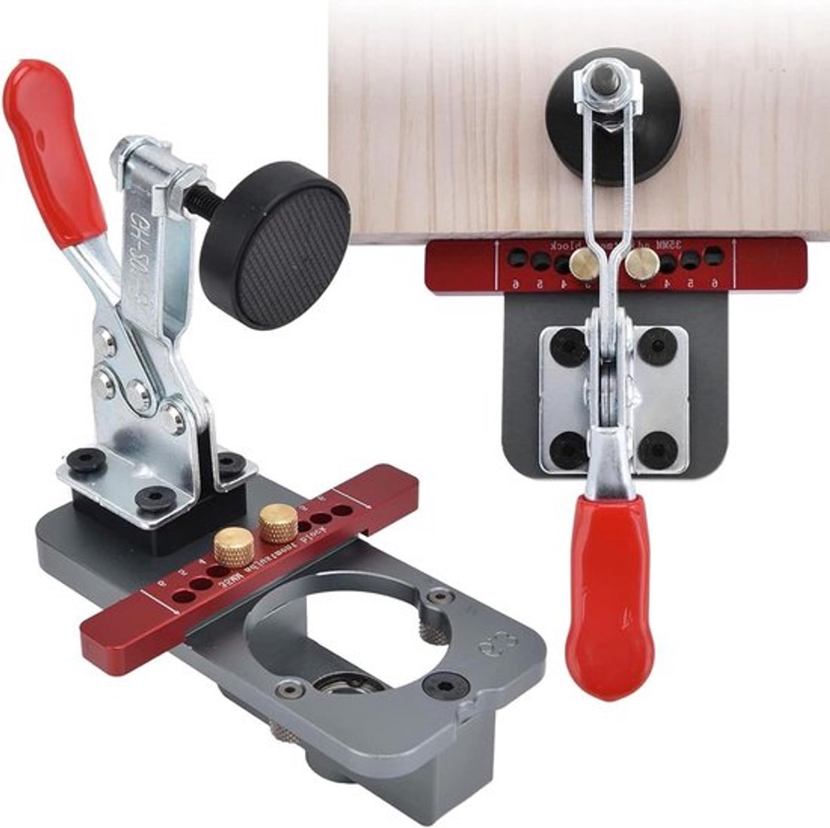 Professionele 35mm Gatenpons voor Deuren, Hinge Knife, Boor en Jig Tool voor DIY Meubels en Houtbewerking