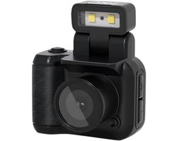Compacte 1080P Mini Camera met 90° Draaibare Flits en 6 Filters - Ideaal voor Kinderen, Studenten en Beginners