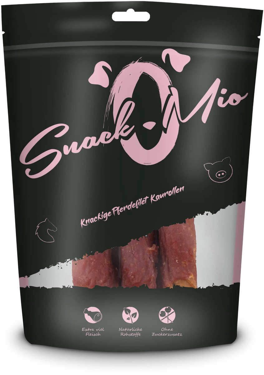 Hondensnack - Kaurol van paardenvlees, graanvrij, 150g