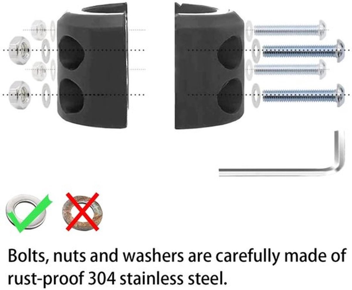 Kabelstopper Rubber - Lierstopper - Kabelbescherming - Terugslagbeveiliging - Voertuig Accessoire - Waterdicht en Roestvrij